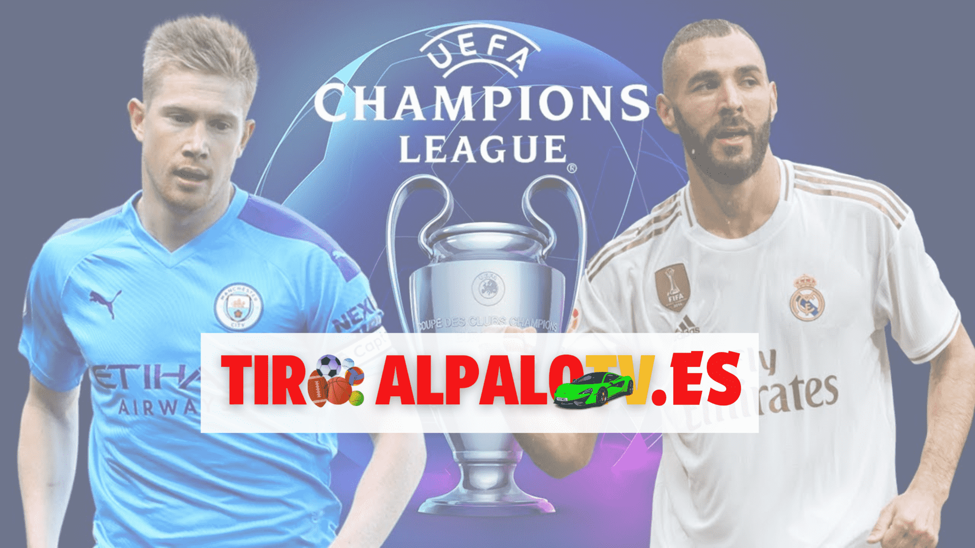 Tiro alpalo real madrid vs city manchester