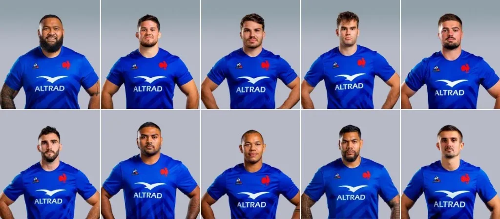 Mejores Jugadores Selección Francesa de Rugby XV